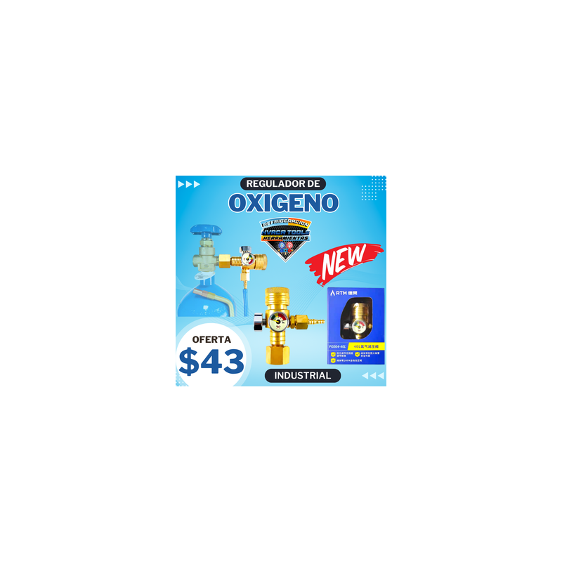 REGULADOR DE OXIGENO RTM PG004-40L