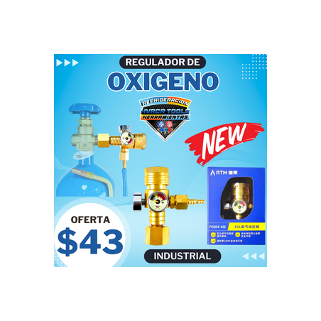 REGULADOR DE OXIGENO RTM PG004-40L