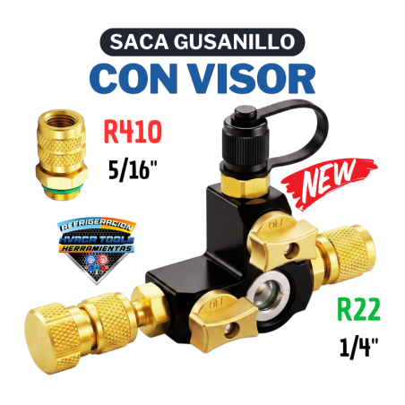 SACA GUSANILLO CON VISOR 1/4" - 5/16"