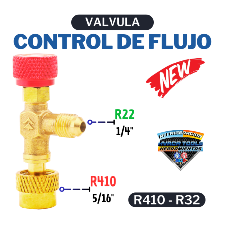VALVULA CONTROL DE FLUJO R410 R32 HONGSEN HS-1221