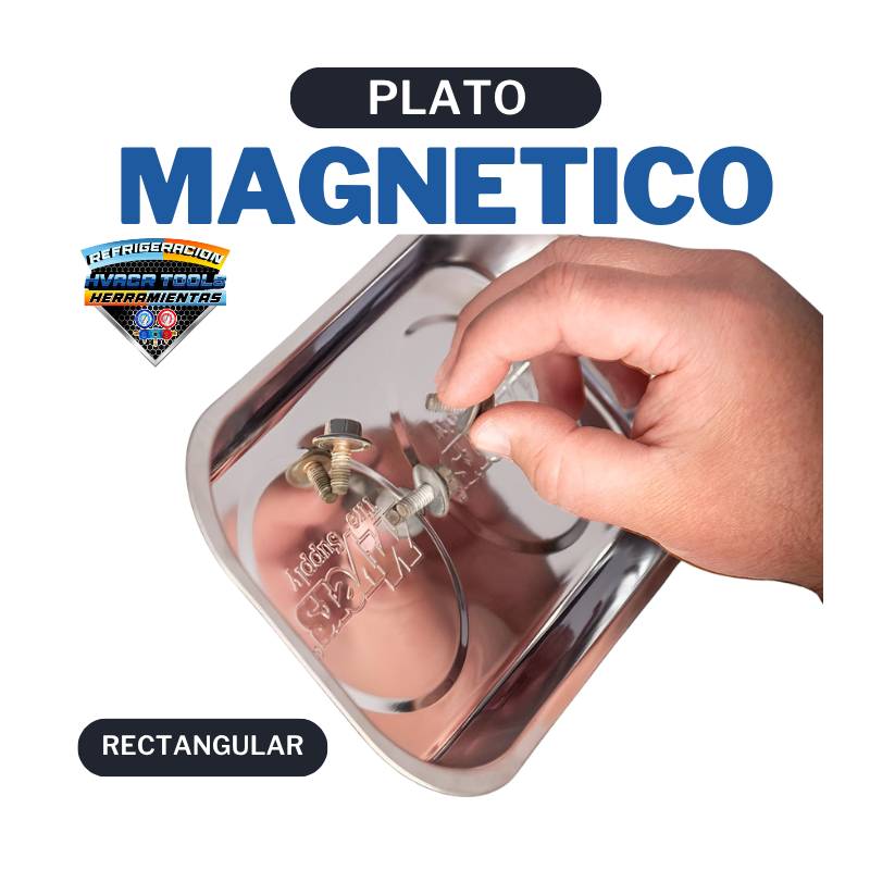 PLATO MAGNETICO RECTANGULAR