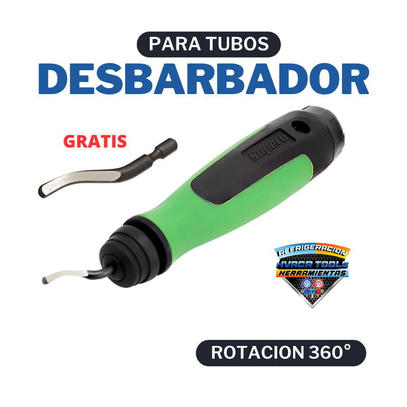 DESBARBADOR DE TUBO WIPCOOL