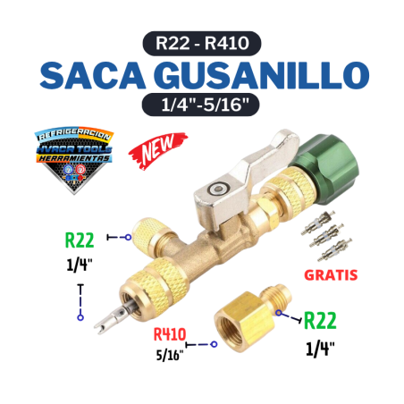 SACA GUSANILLO 1/4 - 5/16 HONGSEN HS-1430