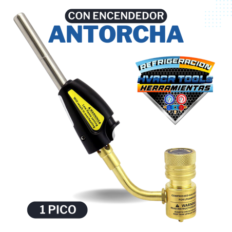 ANTORCHA 1 PICO + ENCENDEDOR WIPCOOL HT-3