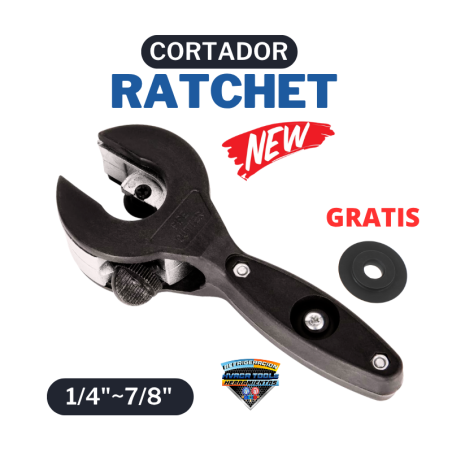 CORTADOR DE TUBO RACHET 1/4-7/8 COOL WORLD