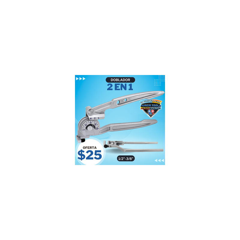 DOBLADOR EXTERIOR 2 EN 1 PARA 1/2-3/8 DSZH WK-1012-A