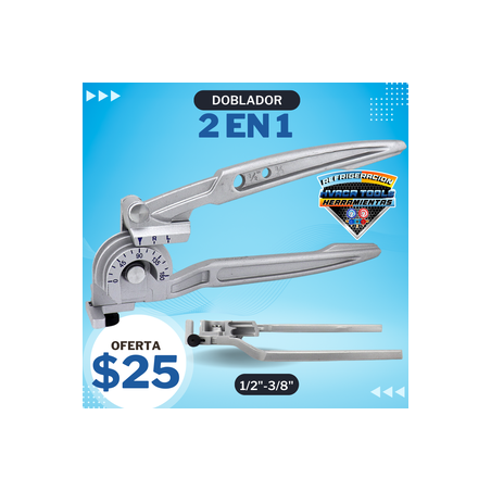 DOBLADOR EXTERIOR 2 EN 1 PARA 1/2-3/8 DSZH WK-1012-A