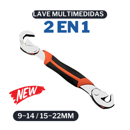 LLAVE MULTIMEDIDAS 2 EN 1