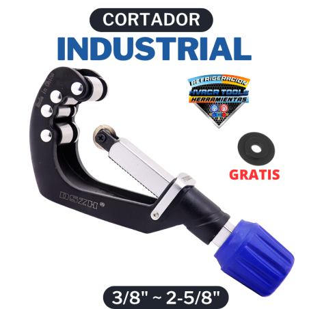 CORTADOR DE TUBO INDUSTRIAL DSZH 3/8~2-5/8