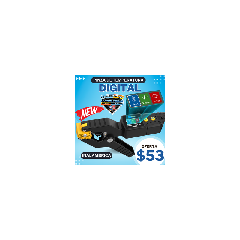 PINZA DE TEMPERATURA DIGITAL AUTOOL LM55