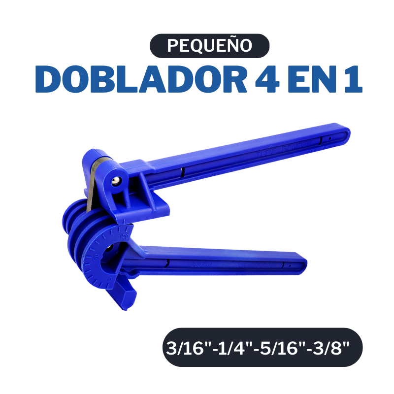 DOBLADOR DE TUBO AZUL 4 EN 1 DSZH CT-369-FHA-180°