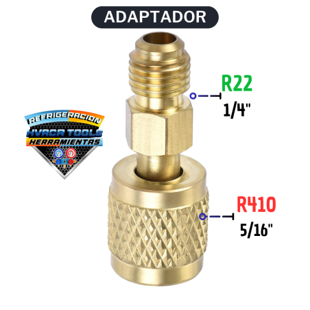 ADAPTADOR R410 A 1/4