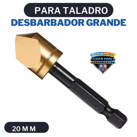 DESBARBADOR DE TALADRO 20mm WIPCOOL HDB-20