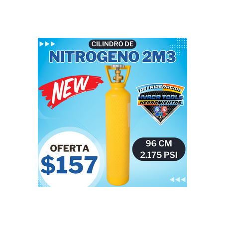 CILINDRO DE NITROGENO 2M3 13.4L
