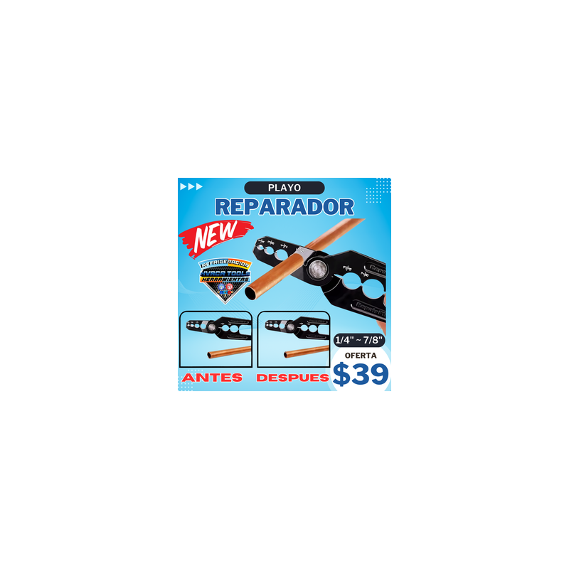 PLAYO REPARADOR DE TUBO 1/4-5/8 WIPCOOL HR-4