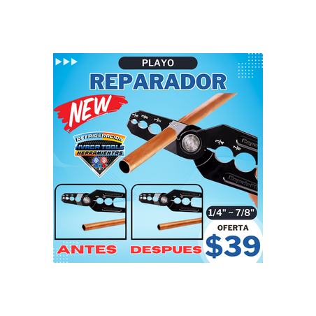 PLAYO REPARADOR DE TUBO 1/4-5/8 WIPCOOL HR-4