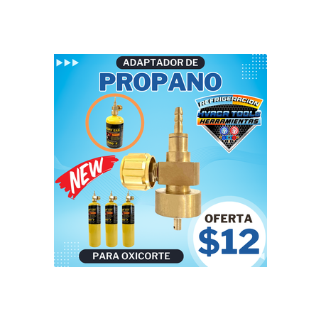 ADAPTADOR DE PROPANO POLYTO