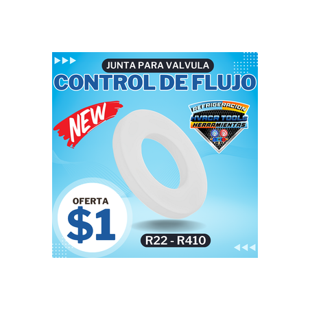 PB - JUNTA PARA VALVULA CONTROL DE FLUJO