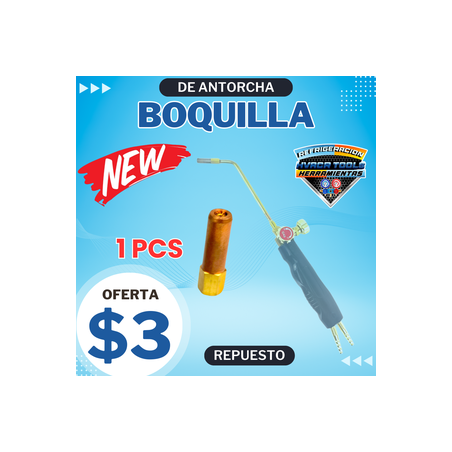 BOQUILLA DE ANTORCHA NEGRA POLYTO