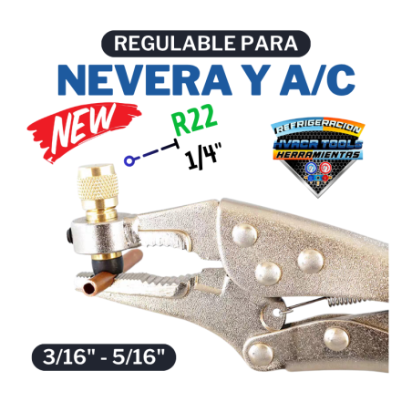 PLAYO PINCHADOR DE TUBERIA 3/16"-5/16" WIPCOOL HP-1