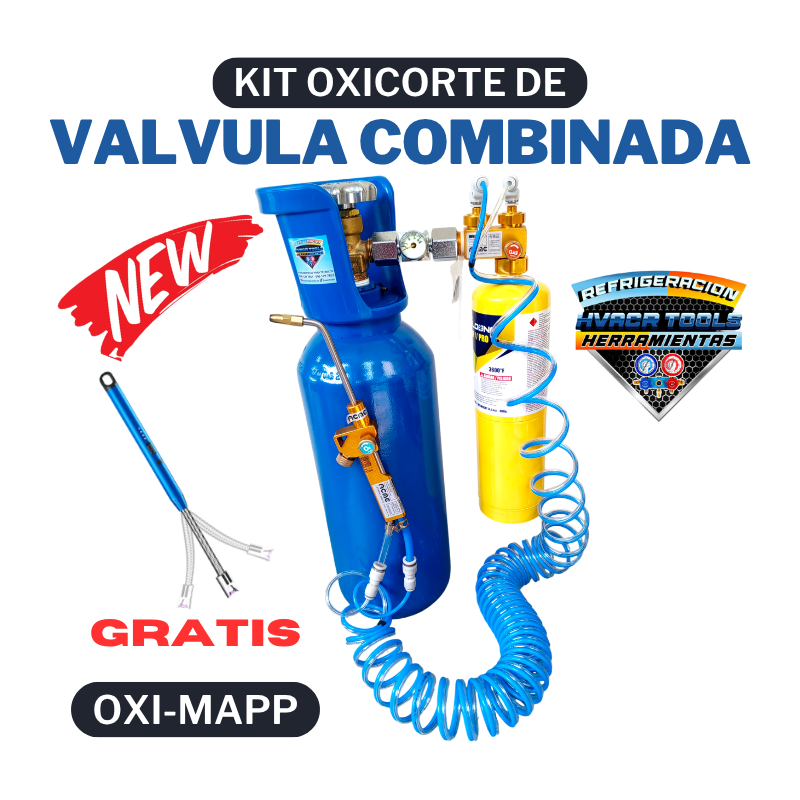 KIT OXICORTE DE VALVULAS COMBINADAS OXI-MAP ACME