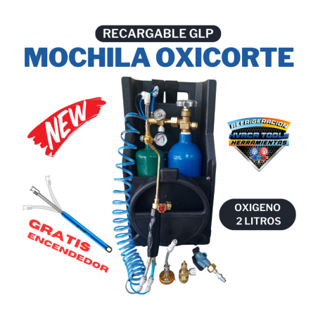 MOCHILA DE OXICORTE RECARGABLE & MAPP