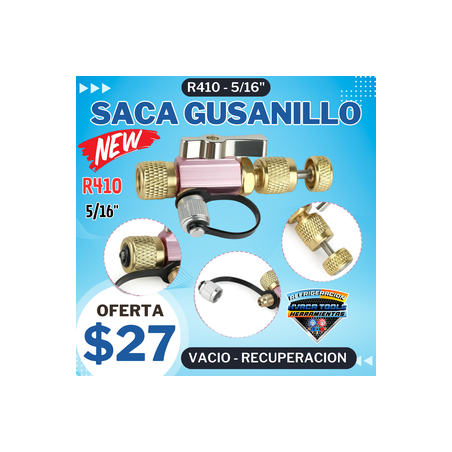 SACA GUSANILLO 5/16 - R410 ROSADO TIPO APPION