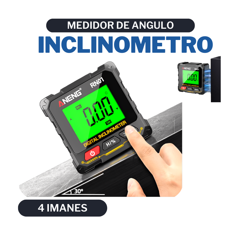 MEDIDOR DE ANGULO INCLINOMETRO ANENG RN01
