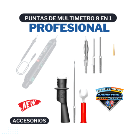 PUNTAS DE MULTIMETRO 8 EN 1 ANENG