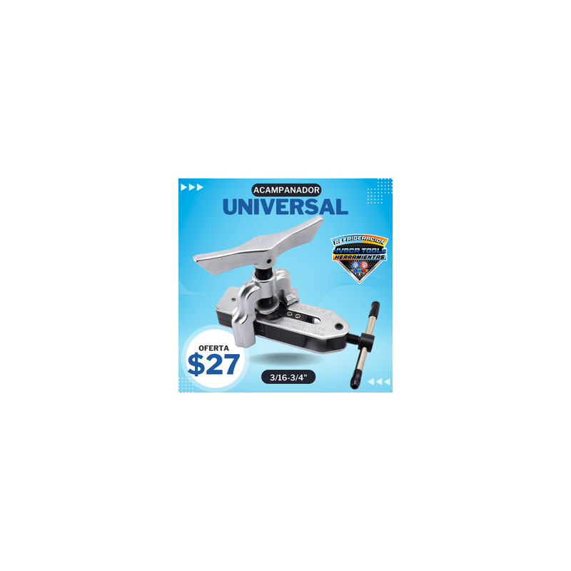 ACAMPANADOR UNIVERSAL 3/16-3/4 DSZH CT-526-F