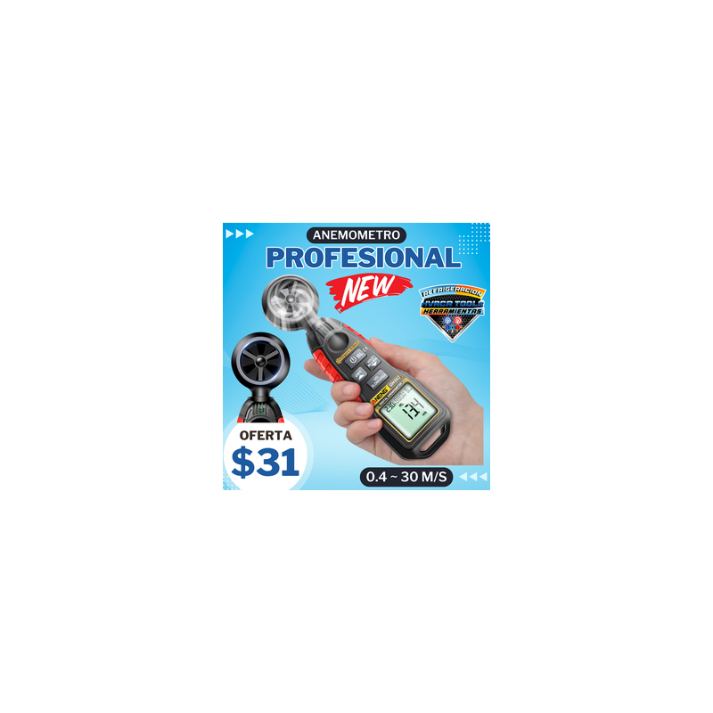 ANEMOMETRO PROFESIONAL ANENG GN302