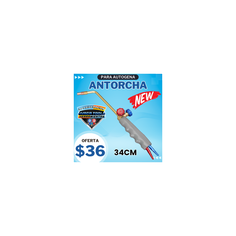 ANTORCHA PARA OXICORTE 34CM RTM PG001B